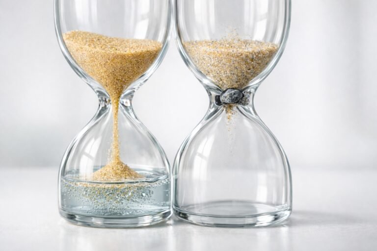 Calcoli renali e Renella (microlitiasi) dentro delle clessidre